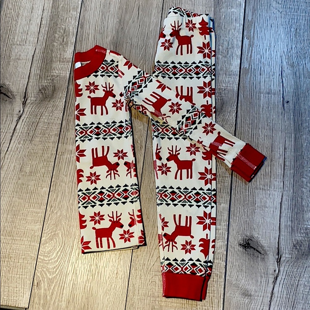 Hanna Andersson Christmas Pjs size 4 unisex